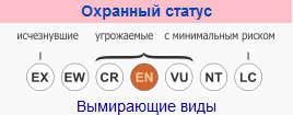 снежный барс Охранный статус