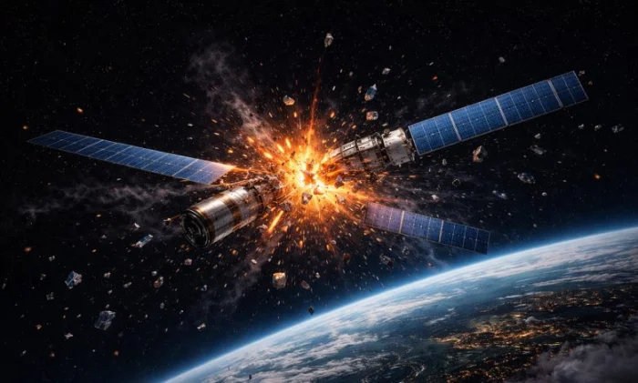 Магнитная буря угрожает вывести из строя спутники Starlink