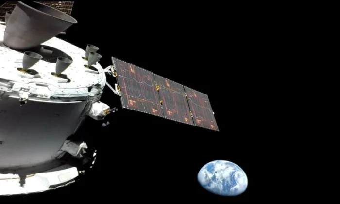 Уровень радиации внутри Orion во время полета к Луне