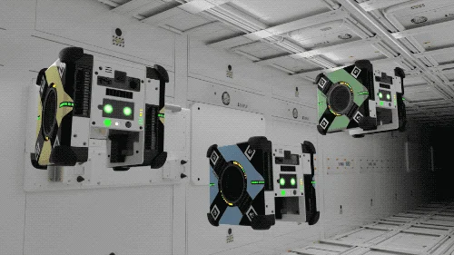 Рой летающих роботов займется работой на МКС вместо космонавтов
