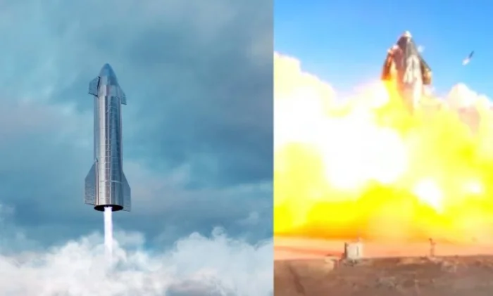Прототип Starship взлетел, но разбился при посадке